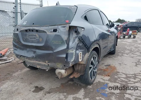 2019 Honda Hr-V Sport из США, поврежденный, VIN 3CZRU6H13KM728921